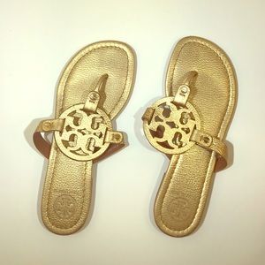 MILLER SANDAL, METALLIC LEATHER